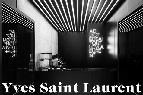 yves saint laurent coffee shop.